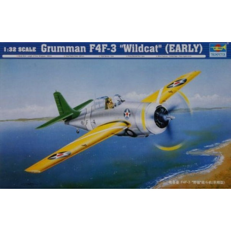 Model do sklejania Grumman F4F-3 Wildcat early 1/32