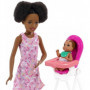 Lalka Barbie Skipper Klub Opiekunek Krzesełko Mini Urodziny GRP41