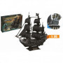 Puzzle 3D Duży zestaw okręt piracki Zemsta Królow