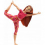 Lalka Barbie Made to Move Kwieciste Czerwony strój