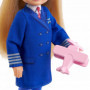 Lalka Barbie Chelsea Kariera Lalka  Pilotka