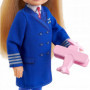 Lalka Barbie Chelsea Kariera Lalka  Pilotka