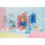 Prysznic BABY BORN | Lalka Kąpiel | Różowa Wanienka
