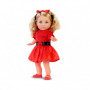 Lalka Śpiewająca Modnisia w Czerwonej Sukience | NATALIA
