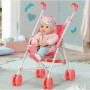BABY ANNABELL Wózek Dla Lalki | Różowa Spacerówka z Owieczką