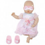 Sukienka Dla Lalki Baby Annabelle | Ubranko Księżniczki z Opaską