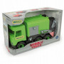Śmieciarka zielona Middle Truck w kartonie