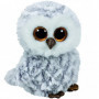 Maskotka TY Beanie Boos Owlette - biała sowa, 15 cm