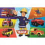 Puzzle 100 elementów - Pojazdy Strażaka Sama