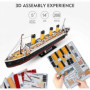 Puzzle 3D Titanic LED