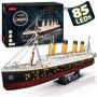 Puzzle 3D Titanic LED