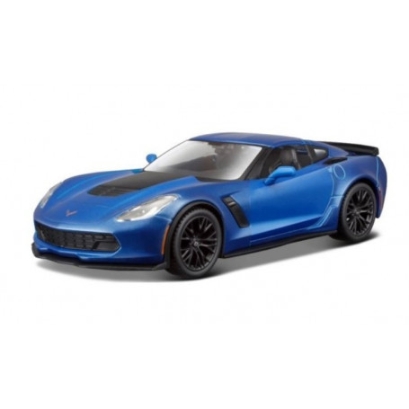 Model metalowy Maisto Corvette Z06 1/24 niebieski