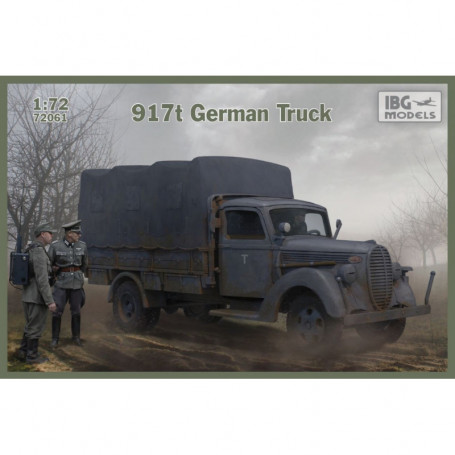 Model plastikowy 917t niemiecka ciężarówka