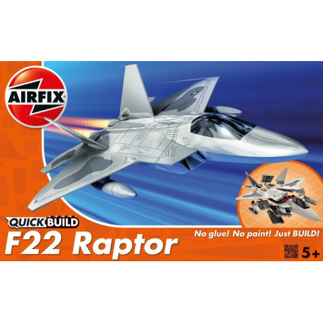 Model plastikowy QUICKBUILD F-22 Raptor