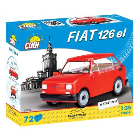 Klocki Youngtimer Collection Fiat 126p el