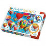 Puzzle 600 elementów Crazy Shapes - Kolorowe balony