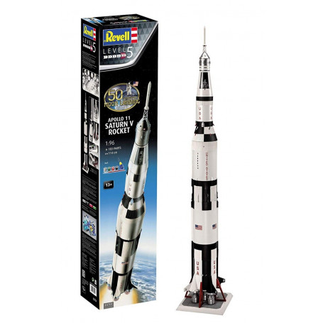 Model plastikowy Moon Landing 1/96 Apollo 11 Saturn V