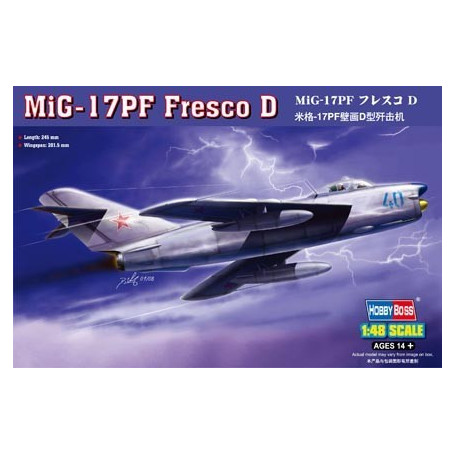 HOBBY BOSS MiG-17PF Fres co D