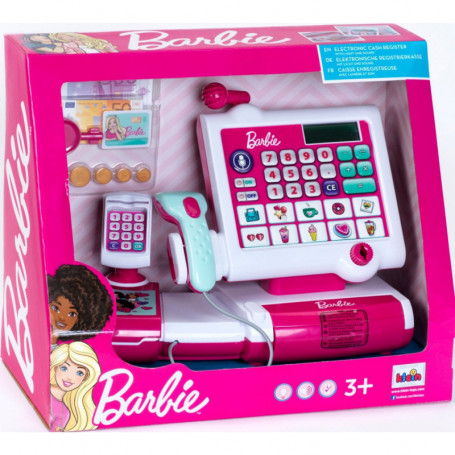 Kasa sklepowa ze skanerem Barbie