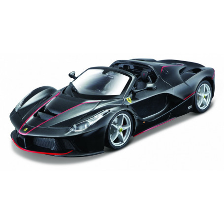 Model metalowy Lafferrari Aperta czarny 1:24 do składania