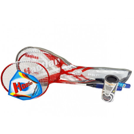 Badminton zestaw plus lotki w pokrowcu