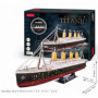 Puzzle 3D Titanic LED