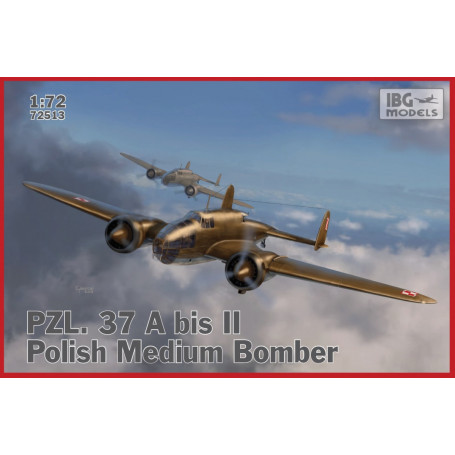 Model plastikowy PZL 37A bis II Los Polish Medium Bomber