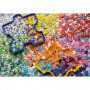 Puzzle 1000 elementów Kolorowe części puzzli