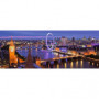 Puzzle 1000 elementów Panorama Londyn nocą