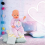 Różowe Śpioszki z Misiem Dla Lalki BABY BORN | Ubranko 36cm
