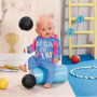 BABY BORN Zestaw Do Joggingu | 43 cm Niebieski Różowy