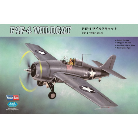 Model do sklejania F4F-4 Wildcat 1/48